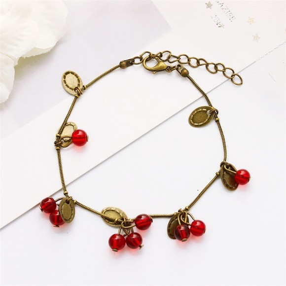 Unbranded Jewelry - 3/$30 ❤️ Cherry Bracelet